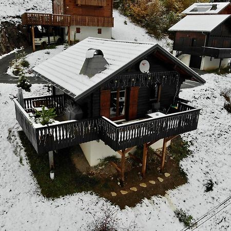 Chalet Proche Morzine Et Lac Leman Wifi Offert Le Biot Exteriör bild