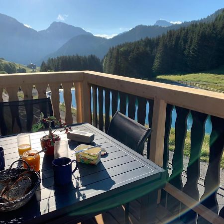 Chalet Proche Morzine Et Lac Leman Wifi Offert Le Biot Exteriör bild