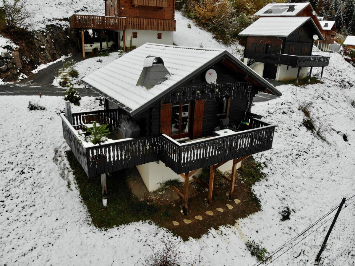 Chalet Proche Morzine Et Lac Leman Wifi Offert Le Biot Exteriör bild