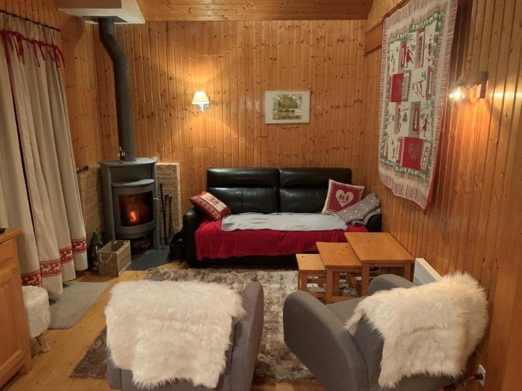 Chalet Proche Morzine Et Lac Leman Wifi Offert Le Biot Exteriör bild