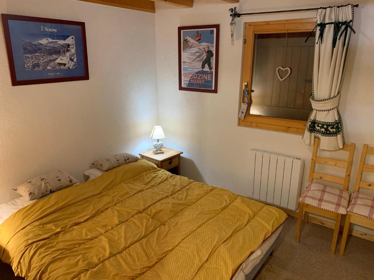 Chalet Proche Morzine Et Lac Leman Wifi Offert Le Biot Exteriör bild